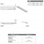 MOD Towel Bar Specifications